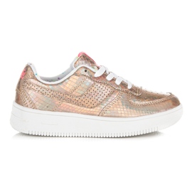 Kylie Sjajne tenisice višebojan žuta boja narančasta