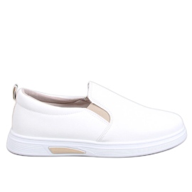 Alliot White/Beige slip-on tenisice bijela
