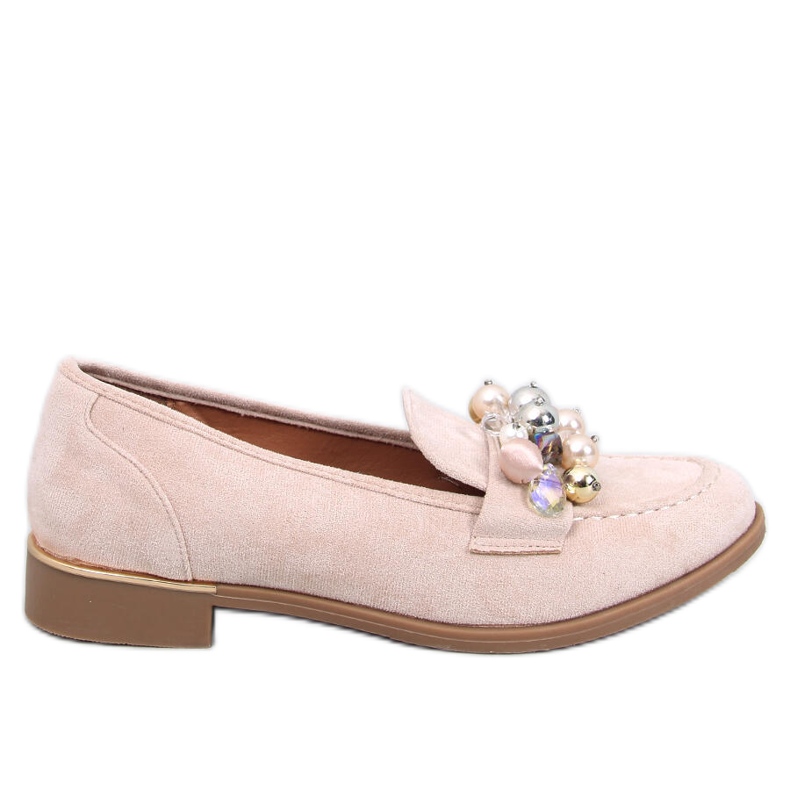 Anselme bež mokasinke od kamena