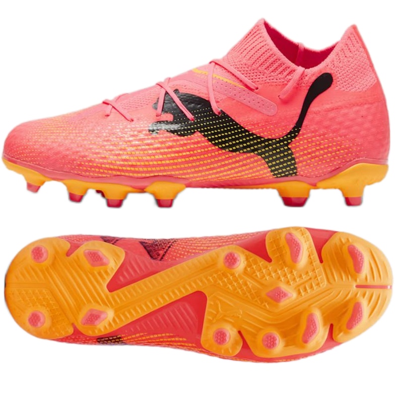 Puma Future 7 Pro FG/AG 107728-03 tenisice za nogomet ružičasta