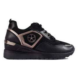 Ženske crne sportske cipele crna