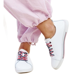 Vinceza bijele kožne tenisice bijela