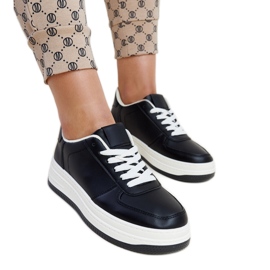 Crne tenisice na Cvita platformu crno