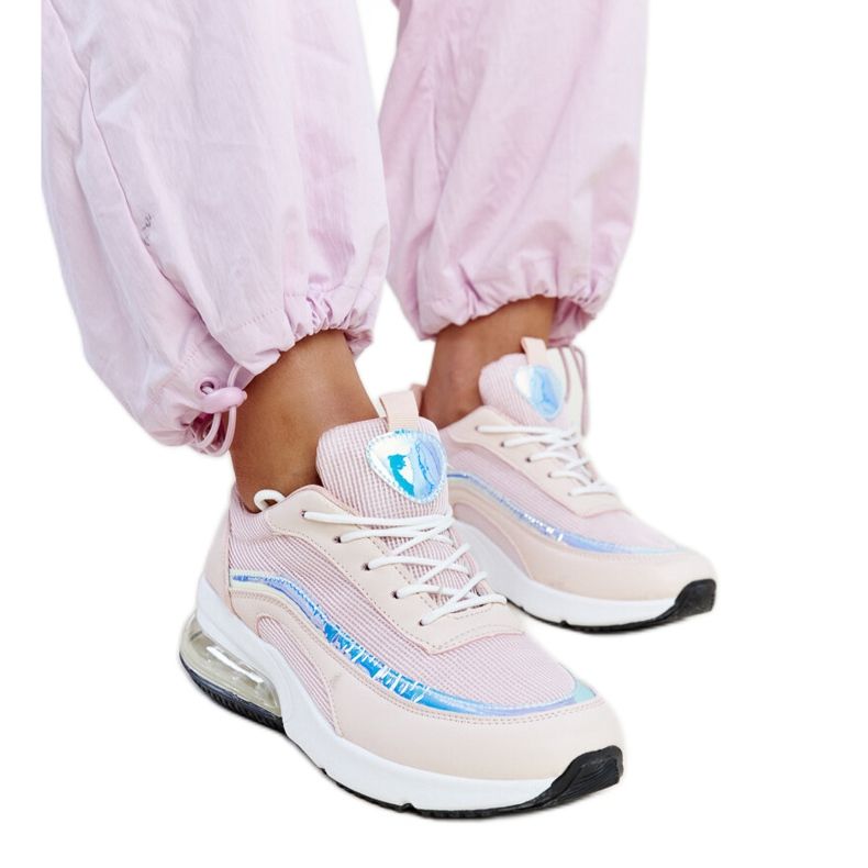 Ružičaste tenisice s hologramom Jelek ružičasta