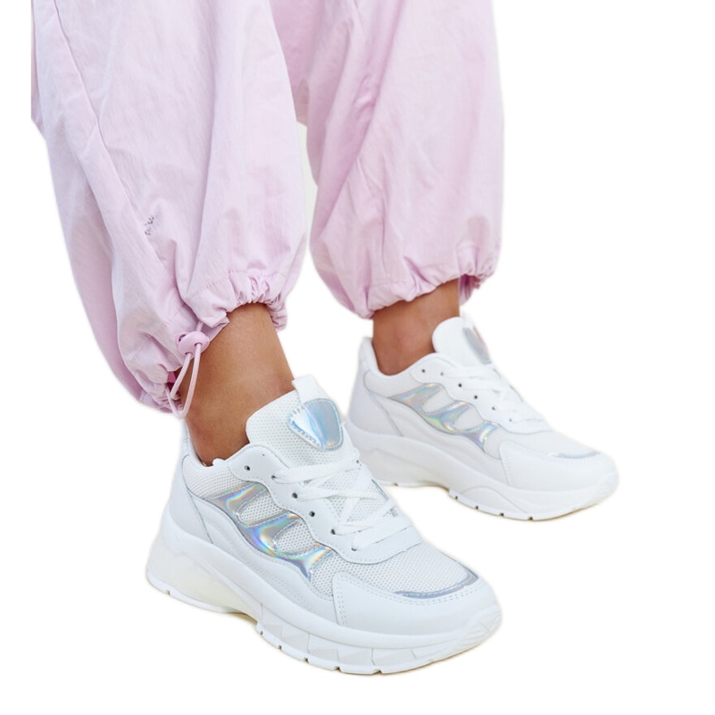 Bijele tenisice s debelim potplatom Matea bijela