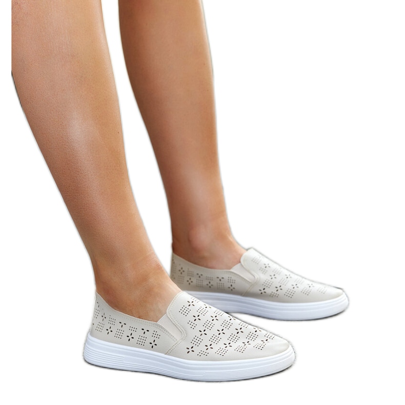 Bež Hilal slip-on tenisice