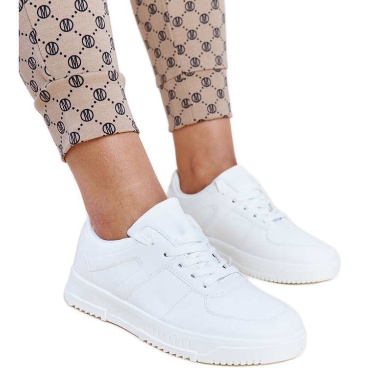 Bijele Hagara sportske tenisice bijela