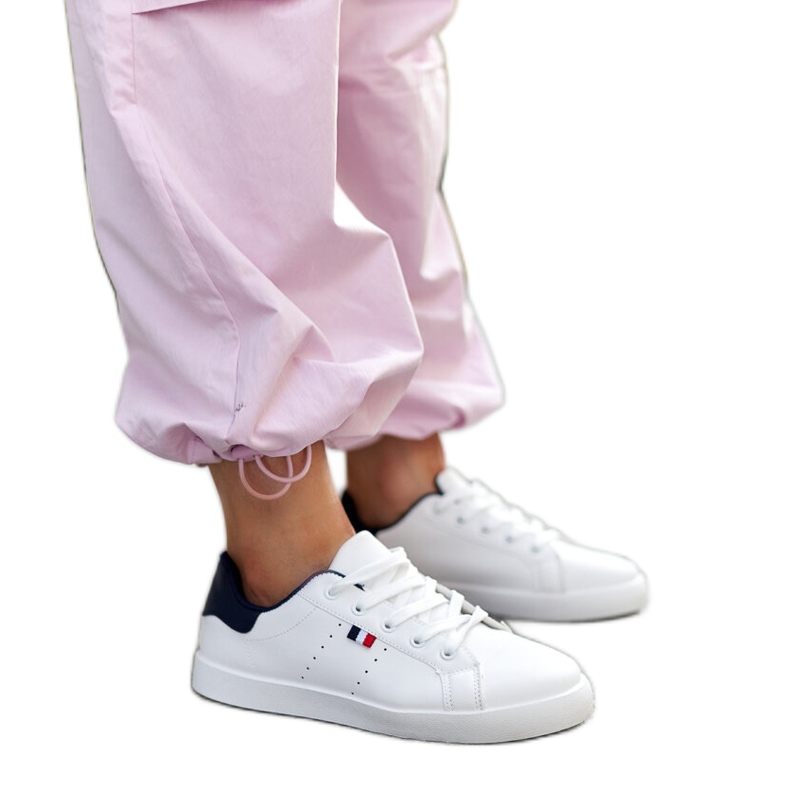 Bijele Gioya tenisice od eko kože bijela