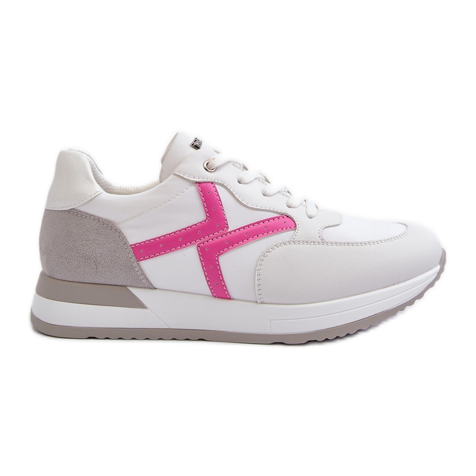 Ženske tenisice s platformom INBLU IN000362 Bijele bijela