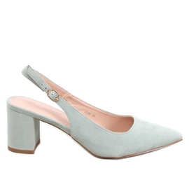 Soheil Green cipele s otvorenom petom zelena