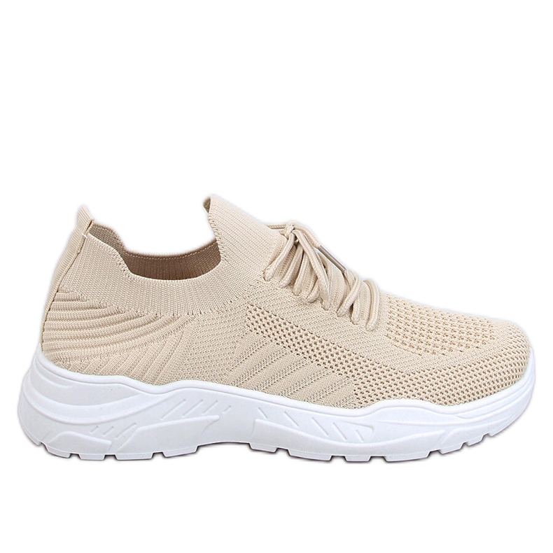 Jaussa Beige sportske cipele s čarapama bež