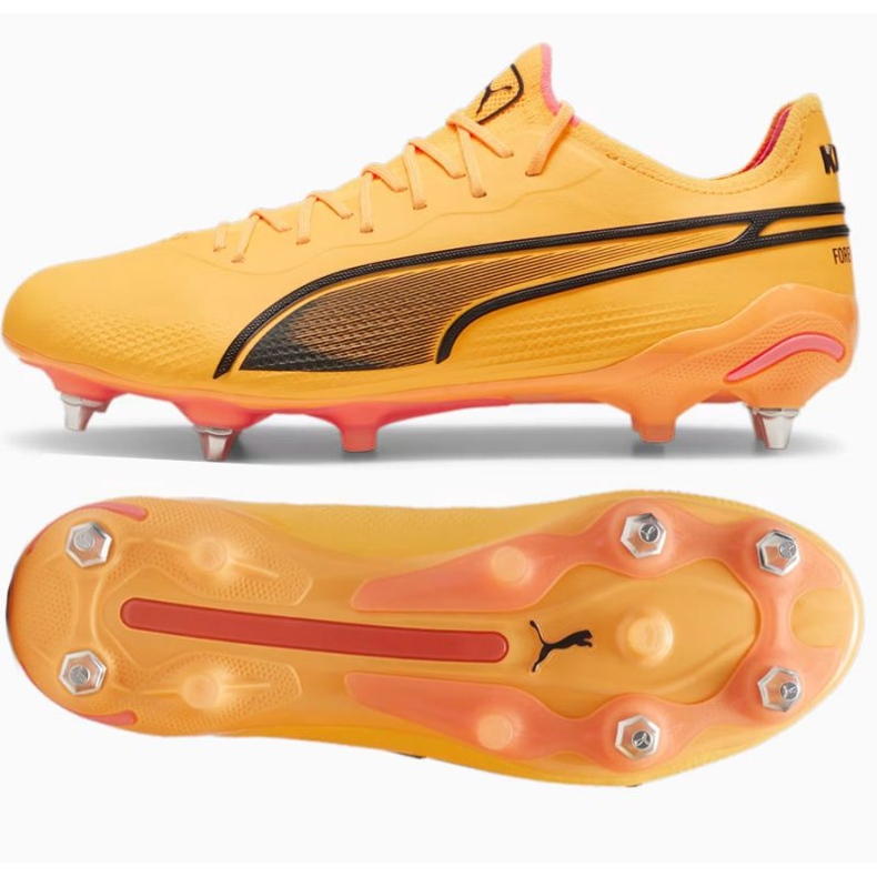 Puma King Ultimate MxSG 107562 04 cipele naranča