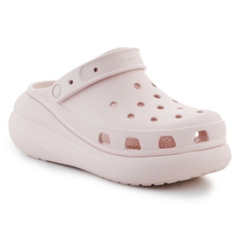 Crocs japanke Classic Crush Clog 207521-6UR ružičasta