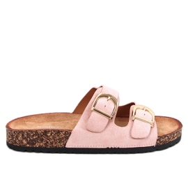 Scholki Byrd Papuče od ružičastog pluta ružičasta