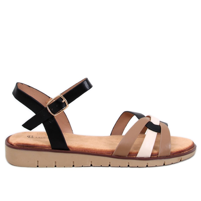 Freon Crne ženske sandale crno