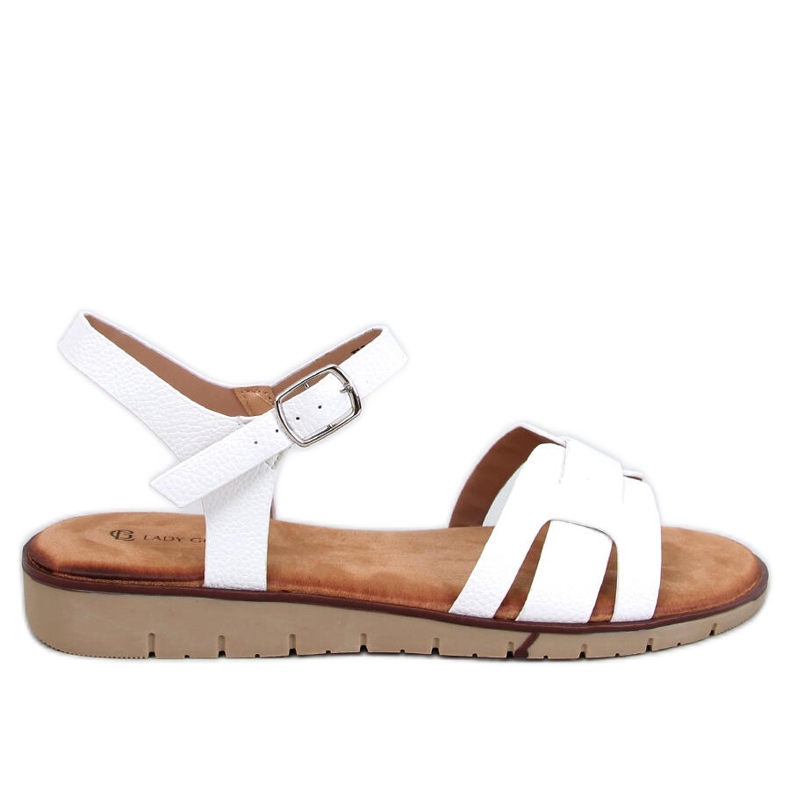 Capilla bijele ženske sandale bijela