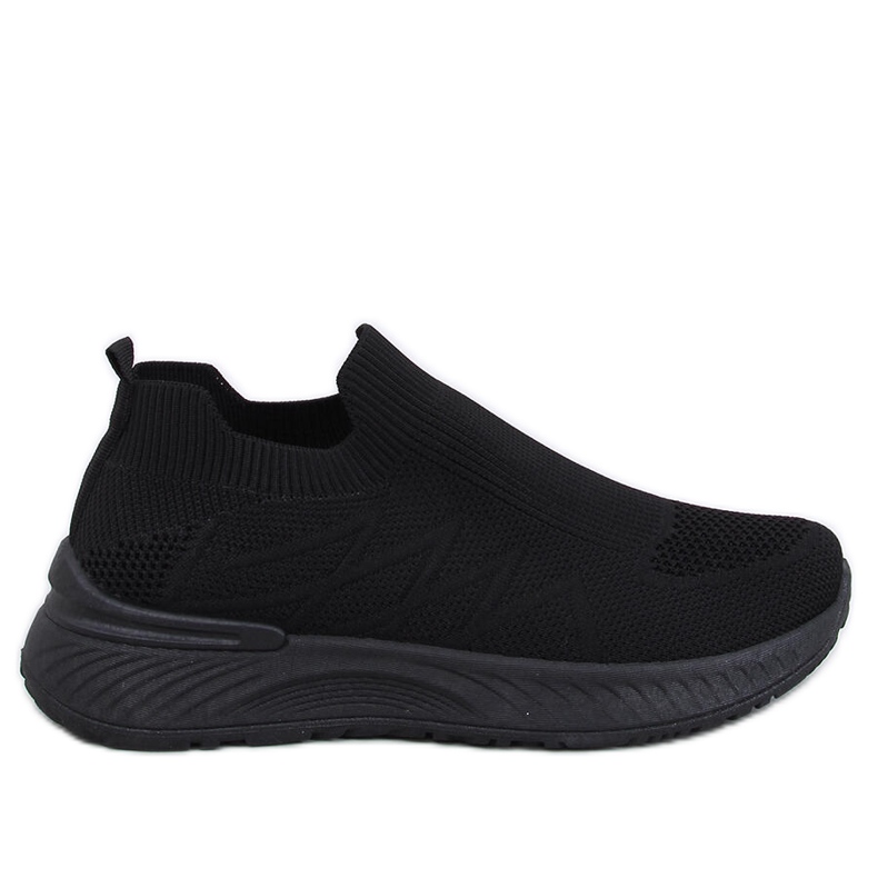 Sportske cipele Fourny Allblack sock crno