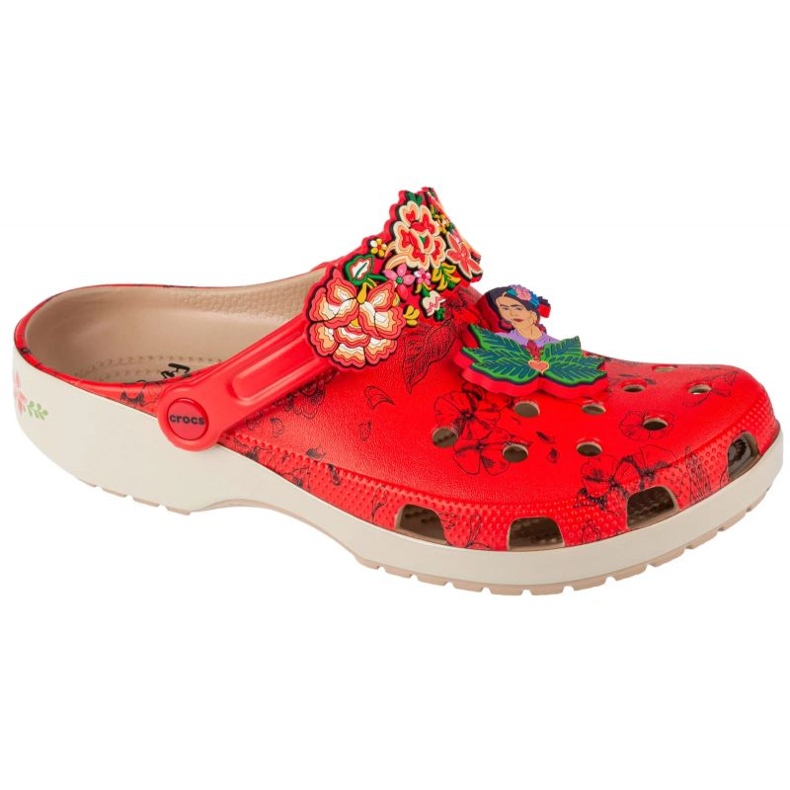 Crocs Klasične klompe Frida Kahlo Classic Clog 209450-2Y2 crvena