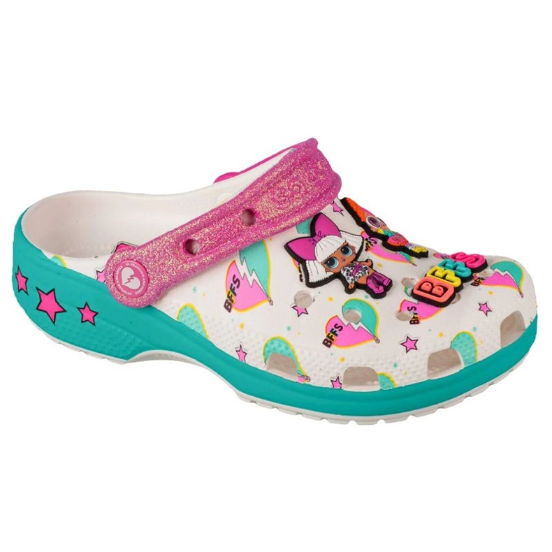 Crocs Lol Surprise Diva Girls Classic Clog 209466-100 bijela