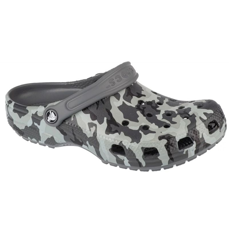 Crocs Classic Spray Camo Kids Clog 207594-097 japanke siva