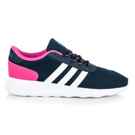 Adidas lite racer w bijela ružičasta tamnoplava