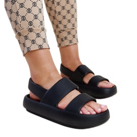 Crne Attiana sandale crna