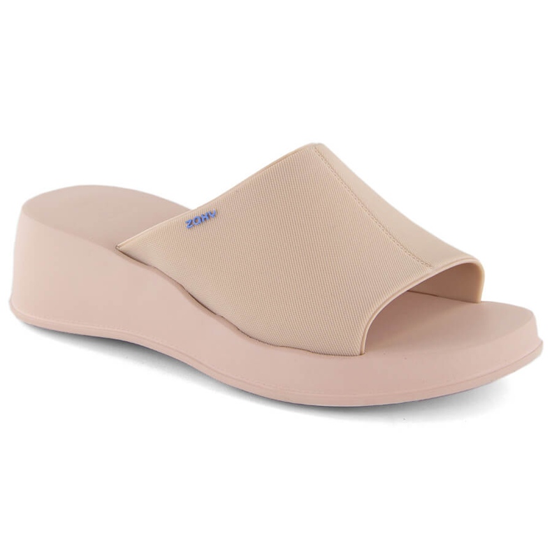 Udobne ženske mirisne nude wedge papuče Zaxy LL285083 bež