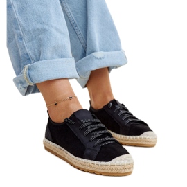 Crne sportske espadrile Naila crna