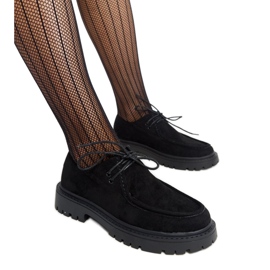 Klasične Keiko cipele od crne antilop kože crna