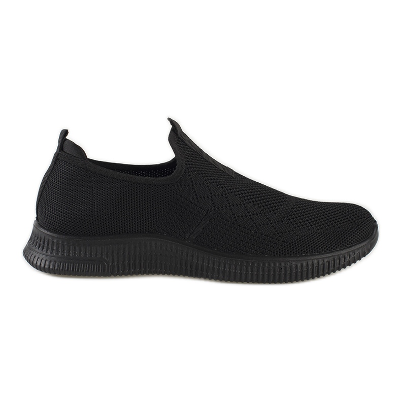 Crne ženske sportske cipele slip-on crno