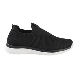 Crne sportske cipele slip-on crna