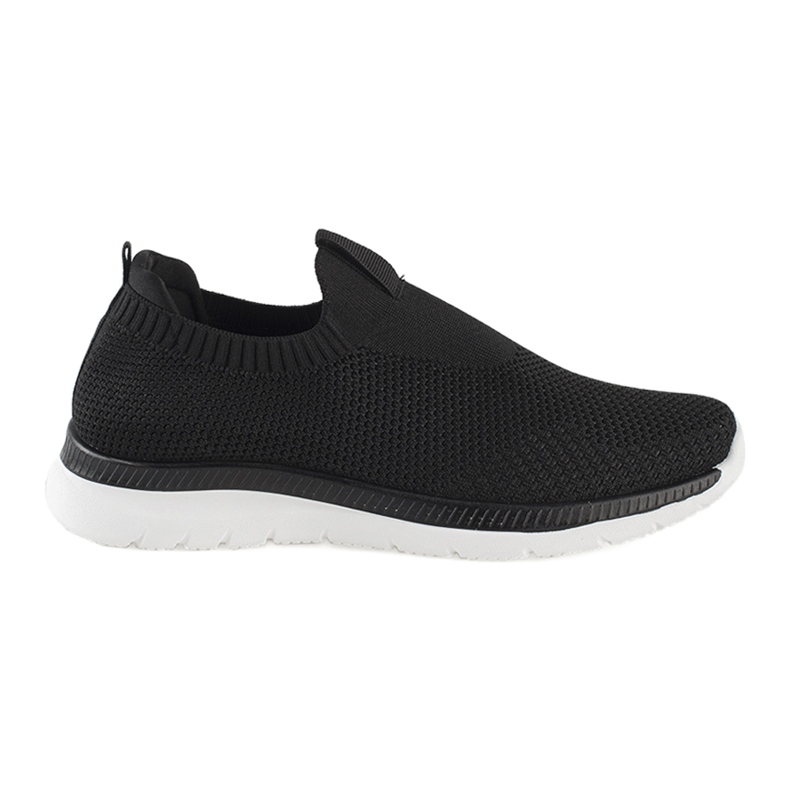 Crne sportske cipele slip-on crno