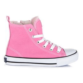 American Club Visoke tenisice za djevojku ružičasta