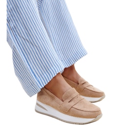 Smeđe rupičaste Muna cipele smeđa