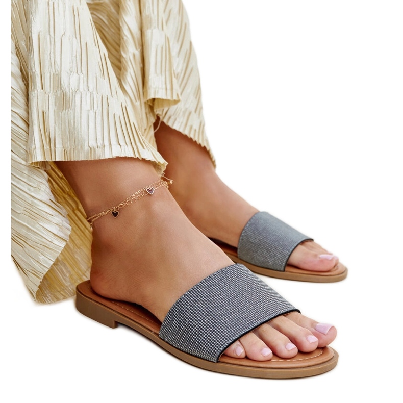 Crne sjajne Anilsa japanke crno