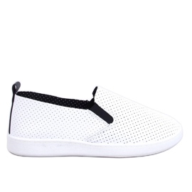 Jousse WHITE/BLACK slip-on tenisice bijela