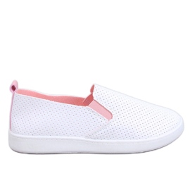 Jousse WHITE/PINK slip-on tenisice bijela
