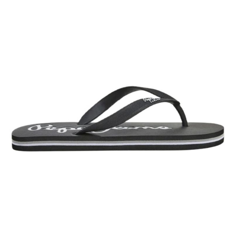 Pepe Jeans Bay Beach Basic M PMS70128 japanke crno