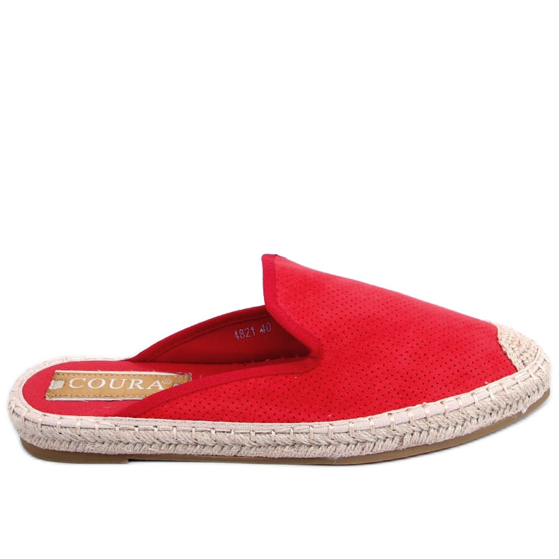 Ženske espadrile Carmen Red crvena