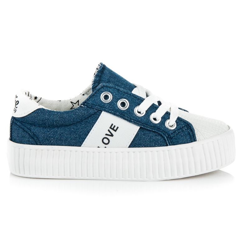 Kylie Dječje tenisice Love & Peace plava