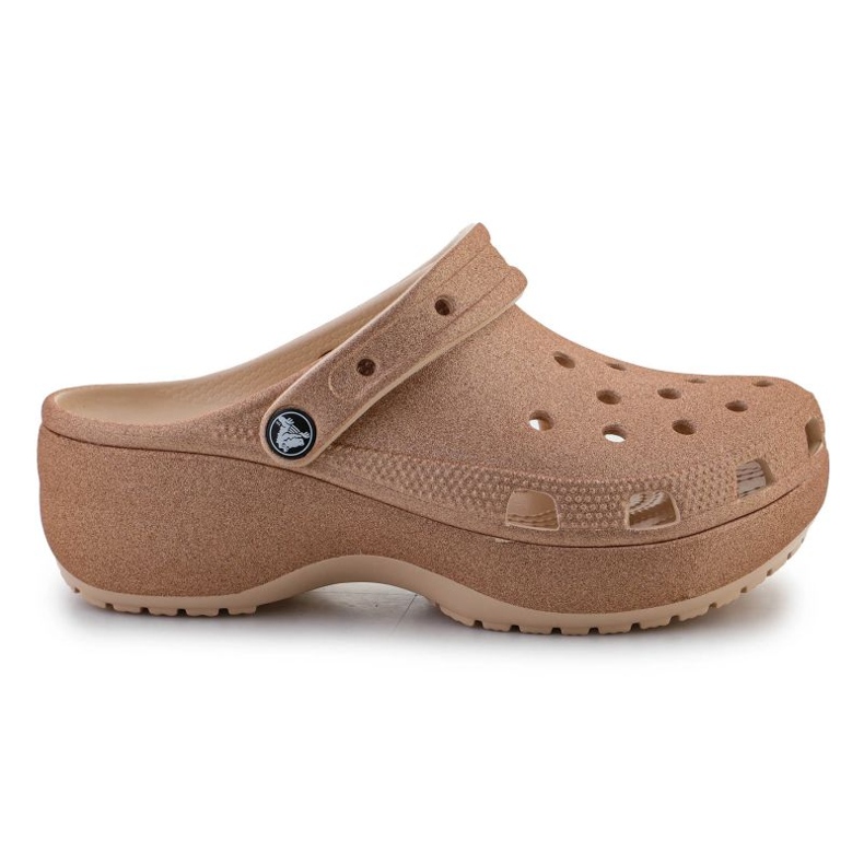 Crocs Classic Platform Glitter Clog 207241-2DS japanke smeđa