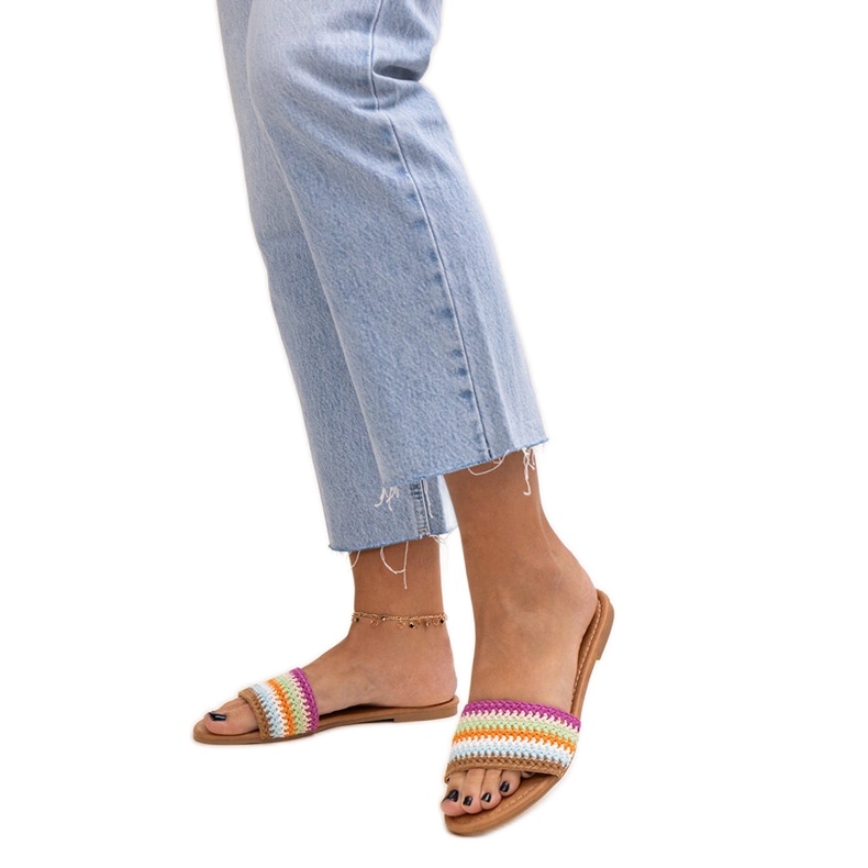 Raznobojno vezene slajdove Marika raznobojna