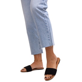 Crno izvezene Marika slajdove crna