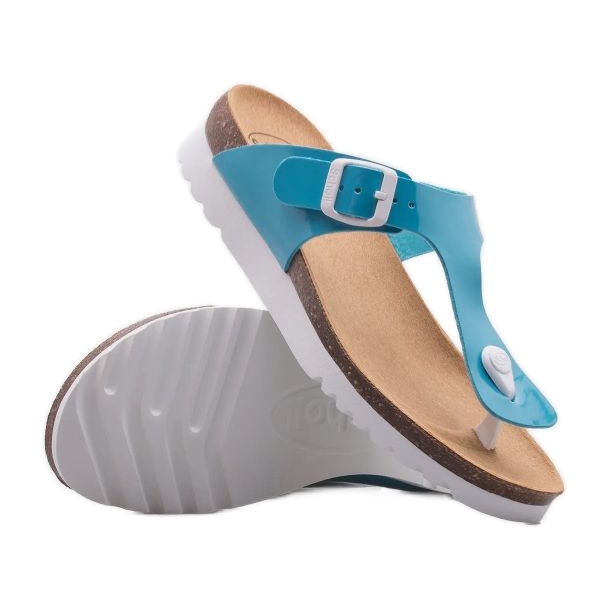 Japanke Scholl Boa Visa F31247-1007 plava