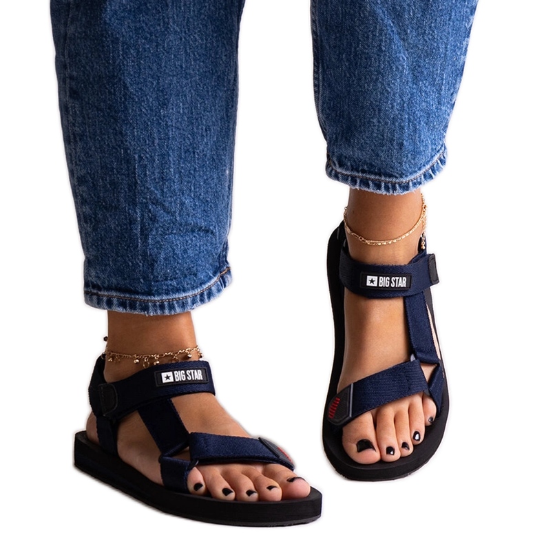 Mornarsko plave sportske sandale Big Star DD274A283 plava