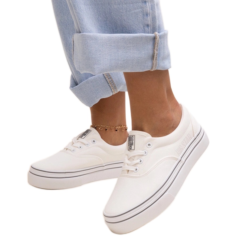 Bijele tenisice Big Star LL274228 101 bijela