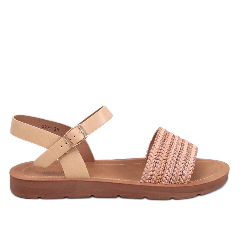 Sandale u boho stilu Salinon Beige bež