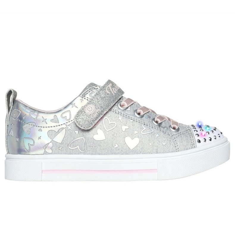 Skechers Led Heather Charms 314787L Gysl cipele srebro