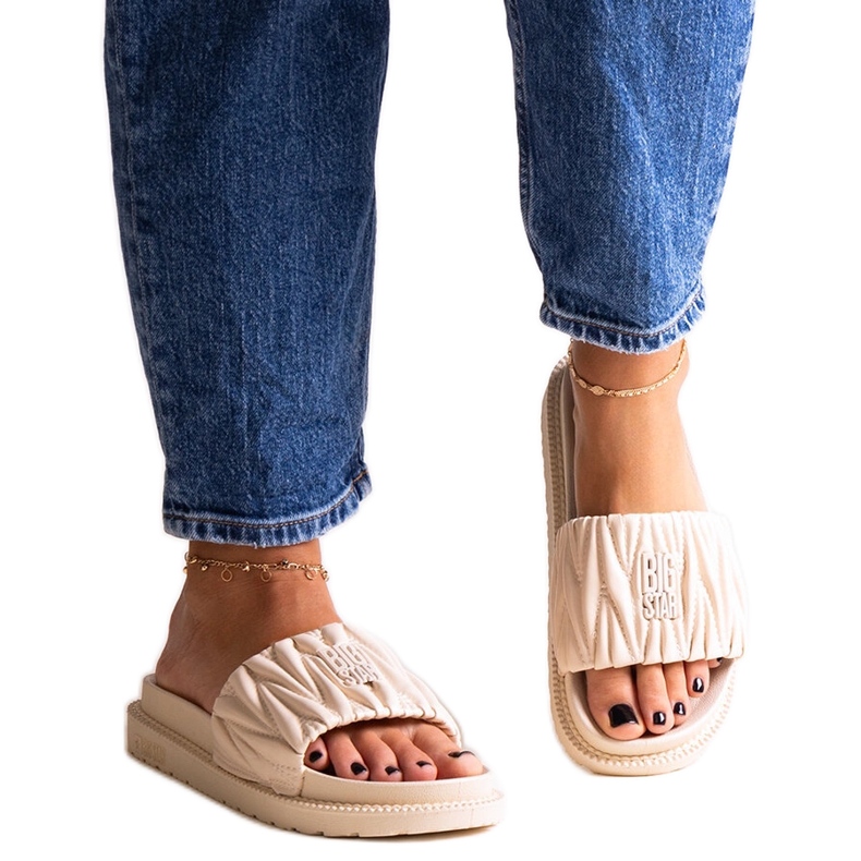 Bež zalisci s volanima Big Star NN274A746