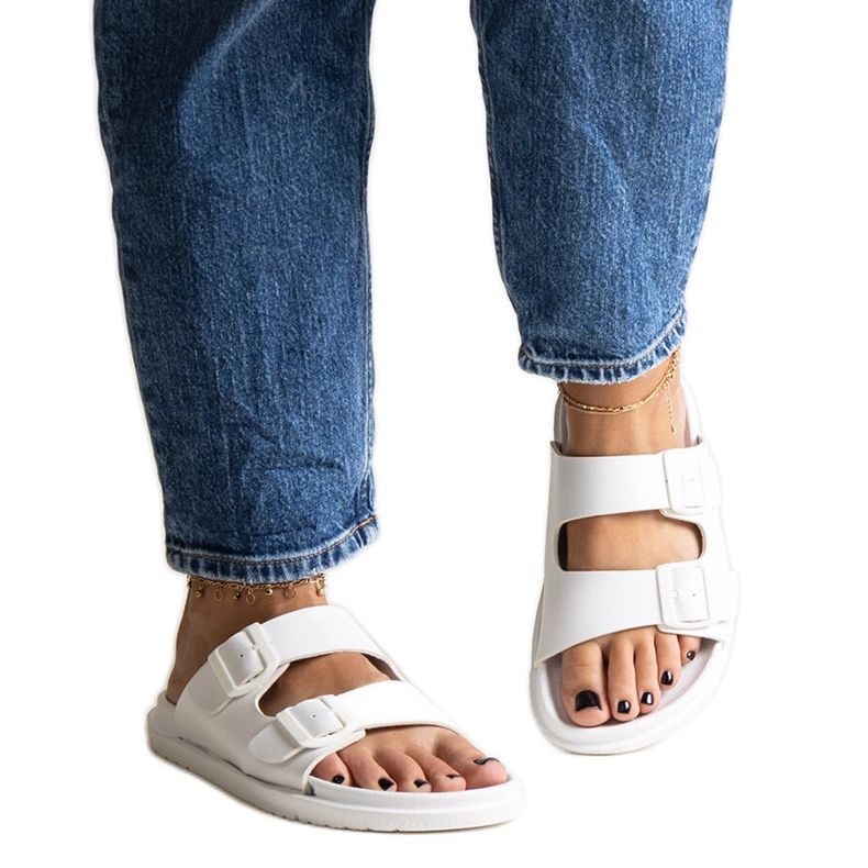 Bijele japanke Big Star NN274A751 bijela